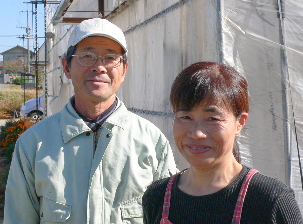 生産者夫婦の顔写真